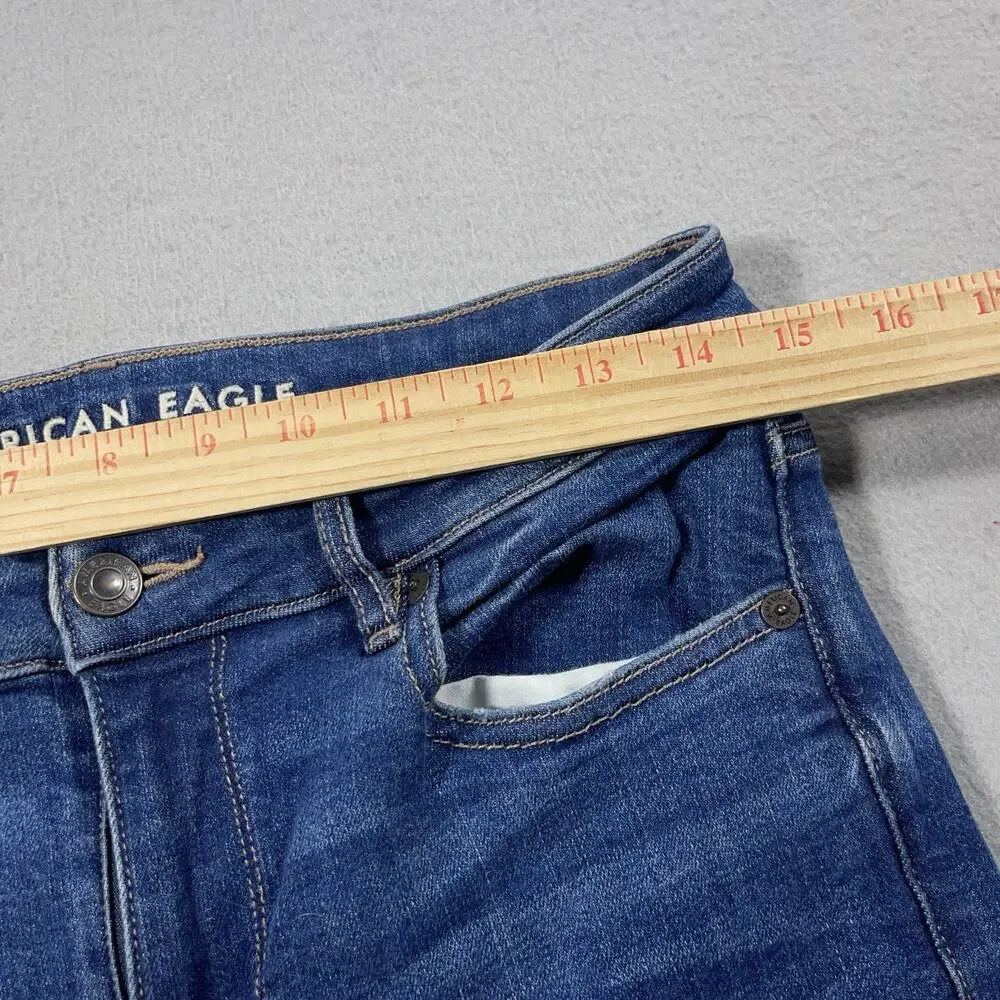 American Eagle Outfitters Women's Blue Flare Jeans